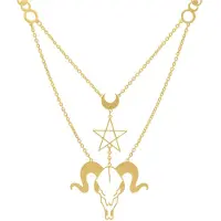 Wildcat Dark Aries Necklace - kaulakoru - Kultainen metalli
