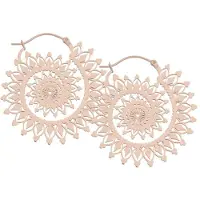 Wildcat Floral Nautilus Hoops<!--6401f0b022beb-->