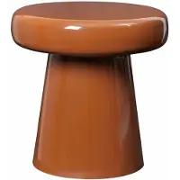 Broste Copenhagen Jelly Side Table - Orange - H 36CM