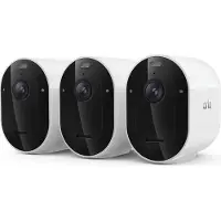 Arlo Pro 6 turvakamera (3 kpl, valkoinen)