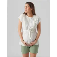 Mamalicious Mlalisa Mary Cap Jrs Top 2F. Noos - White - XL