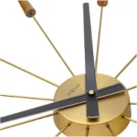Nextime - Plug Inn Seinäkello 58 cm Pronssi