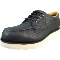 Timberland for man. TB0A43JGW021 Britton Mills Black Leather Shoes (41), Flat, Laces, Casual