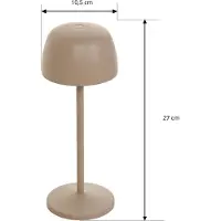 LINDBY Ulkovalaisin , Arietty, himmennettävä, Beige, Olohuone, Alumiini, Moderni