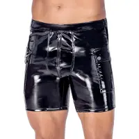 Black Level miesten vinyylishortsit S-koko, S