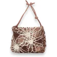 Hispanitas for woman. BV264729 Brown Handbags Handbag (OSFA), Casual, Polyurethane
