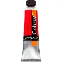 Cobra Artist Water-Mixable Oil Colour Tube Pyrrole Orange 278