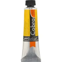 Cobra Artist Water-Mixable Oil Colour Tube Permanent Yellow Medium 284