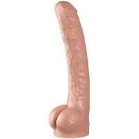 Hankey's Toys Mr. Long John Natural Tan Dildo - Vaa­lea iho