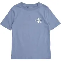 Calvin Klein Chest Mono Logo Ss T-Shirt - Blue - 128