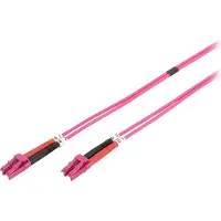 Digitus FO PATCH CORD, DUPLEX, LC TO LC MM OM4 50/125 µ, 2 M (DK-2533-02-4)