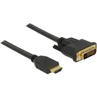 DeLOCK – HDMI to DVI 24+1 cable bidirectional 3 m (85655)
