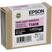 Epson T580B Mustepatruuna vaalea magenta
