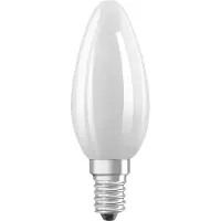 Osram E14 806lm 2700K filamentti led-kynttilälamppu, matta
