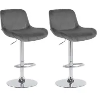 CLP 2 kpl Solon-baarijakkara, kromi/sametti, Mėlyna