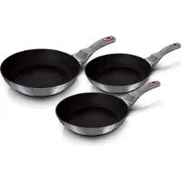 Berlinger Haus SET 3 GRANITE FRIED 20/24 / 28CM BERLINGER HAUS MOONLIGHT BH-6169