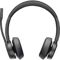 HP Poly Voyager 4320 - Voyager 4300 -sarja - kuulokkeet - korvassa - Bluetooth - langaton, kaapeli - USB-C - musta - Zoom-sertifioitu, sertifioitu Mic...