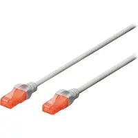 Digitus CAT 6, U-UTP PATCH CORD, PVC AWG 26/7, LENGTH 1 M, COLOR GREY (DK-1612-010)