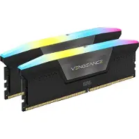 Corsair 32GB (2 x 16GB) Vengeance RGB, DDR5 7200MHz, CL34, 1.45V, musta/harmaa