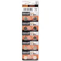 Maxell – LR43 1.5V alkaline battery, 10-pack (11716900)