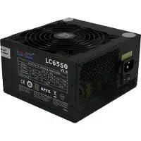 LC-Power LC6550 V2.3, 550 W, 230 V, 50 Hz, 5 A, Aktiivinen, 145 W