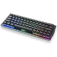 Mountain Everest 60 Compact Hotswap RGB Näppäimistö [Linear 45] - ANSI - Musta