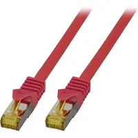 Efbe-Schott EFB-Elektronik patch cable - 1 m - red - Punainen - 1 meter