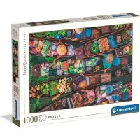 Clementoni Puzzle Floating Thai Market 1000pcs. Lattia
