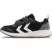 Hummel Urheilukengät 'Turbo Run 1.0' harmaa / musta / valkoinen