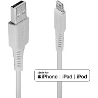 Lindy 31325, 0,5 m, USB A, Uros, Uros, Valkoinen, Suora