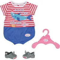 Baby Born Nukenvaatteet - Pyjamat M. Kengät - Sininen - - OneSize - Nuken vaatteet