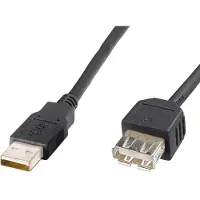Digitus USB EXTENSION CABLE, TYPE A (AK-300200-018-S)
