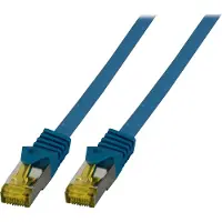 EFB NORDIC EFB-Elektronik patch cable - 1 m - blue - Sininen - 1m