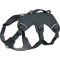 Ruffwear Web Master monik ytt inen tukikoiran valjas vaellus- ja polkujuoksuk ytt n, ty k ytt n ja arkik ytt n, basaltinharmaa, pieni