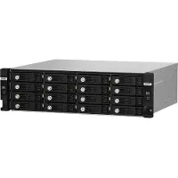 Qnap – 16-bay 3U SAS 12Gbps JBOD exp unit RPSU (TL-R1620SDC)