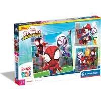Spidey and his Amazing Friends Palapeliyksiköt Spidey Ja Ystävät 3x48