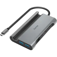 Hama USB-Keskitin USB-C Multiport 7-Porttinen