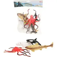 Symag Animal World Sea Creatures Deluxe 5pcs.