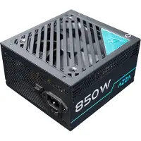 Azza PSAZ-850G14, 850 W, 100 - 240 V, 20+4 pin ATX, Täysin modulaarinen, PC, ATX