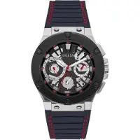 GUESS Kello - - Circuit GW0487G1 - Kvarts - Ruostumaton teräs - 44 mm - Urheilu