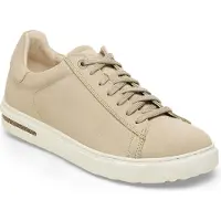 Birkenstock Bend Low Suede Leather Sandcastle Narrow Lenkkarit