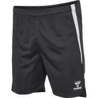 Hummel Treenishortsit Hmllead 2.0 - Asphalt/valkoinen, koko Medium