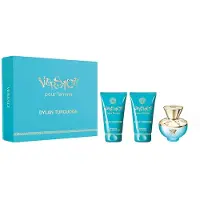 Versace Dylan Turquoise pour Femme Lahjapakkaus eau de toilette 50 ml, suihkugeeli 50 ml ja vartalogeeli 50 ml - 50 ml