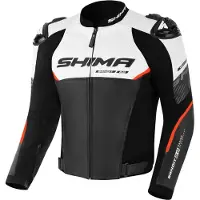 SHIMA Bandit 2.0 rei'itetty moottoripyörän nahkatakki