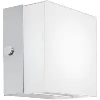 Eglo Alea 2 seinä/kattovalaisin LED 1X3,7W IP20 kromi/valkoinen