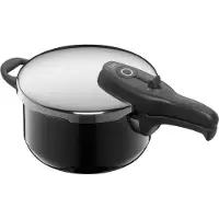 Silit Silargan Sicomatic t-Plus pressure cooker, black, 4.5 l, diameter 22 cm, with lid (2120304098)
