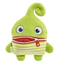 Schmidt Spiele Worry Eater Limo plush toy, 22 cm, light green and cream, 36m+ (42354)