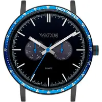 Watxandco WXCA2746 rannekello. Laatikko, musta. Unisex.