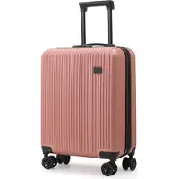 CabinFly Cruisair 55x40x20 cm matkalaukku, sopii Ryanair käsimatkatavaroille, vaaleanpunainen