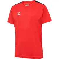 Hummel Hmlauthentic Pl Jersey S/S Kids - Red - 128